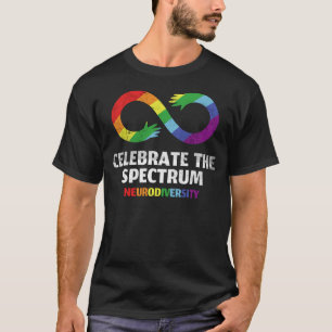 Camiseta Neurodiversity Celebra a infinidade do espectro