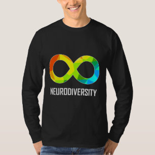 Camiseta Neurodiversity Infinity Autism& Appreciação