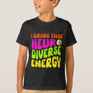 Camiseta Neurodiversity Shirt Autism Adhd Asd Neurodiversos
