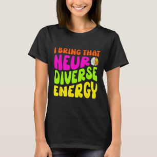 Camiseta Neurodiversity Shirt Autism Adhd Asd Neurodiversos