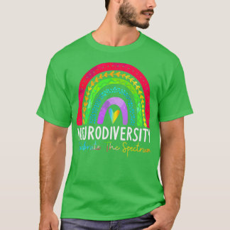 Camiseta Neurodiversity Shirt Autism Spectrum ASD ADHD Rain