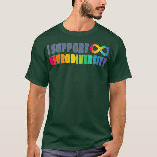 Camiseta Neurodiversity suporta TShirt clássico