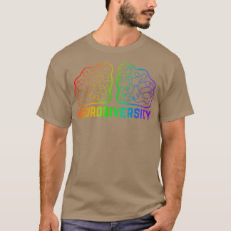 Camiseta Neurodiversity Versão simplificada