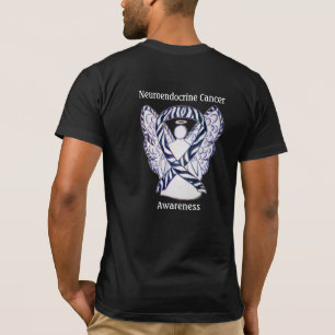 Camiseta Neuroendócrino Cancer Sensibilização Fita Anjo 