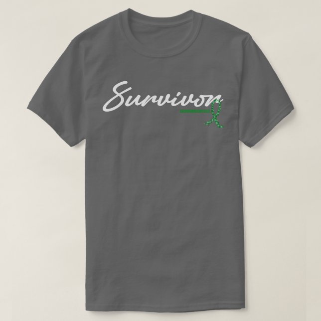 Camiseta Neurofibromatose Sensibilização Sobrevivência Glit (Frente do Design)
