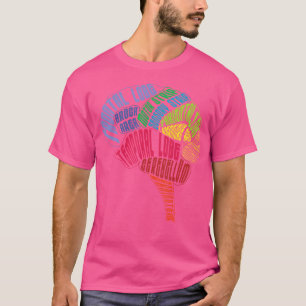 Camiseta Neurologia Anatomia do Cérebro Humano Neurologista