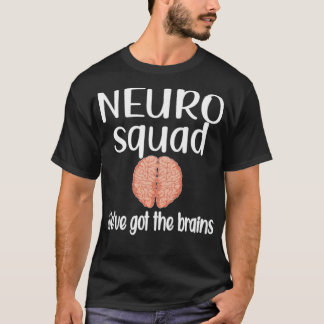 Camiseta Neurologia Esquadrão Neurologista Enfermeiro Neuro