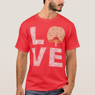 Camiseta Neurologista Adora Neurocirurgião Cirurgião Cerebr