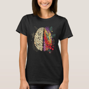 Camiseta Neurologista de Saúde Mental Neurologia Humana Col