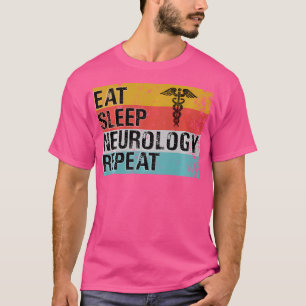 Camiseta Neurologista Engraçado Doutor Neurologia Vintage