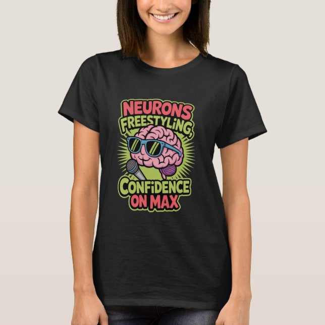 Camiseta Neurônios Freestyle Máxima Confiança Neurodiversid (Frente)