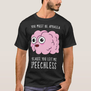 Camiseta Neuroscience aphasia dias de os namorados de Natal