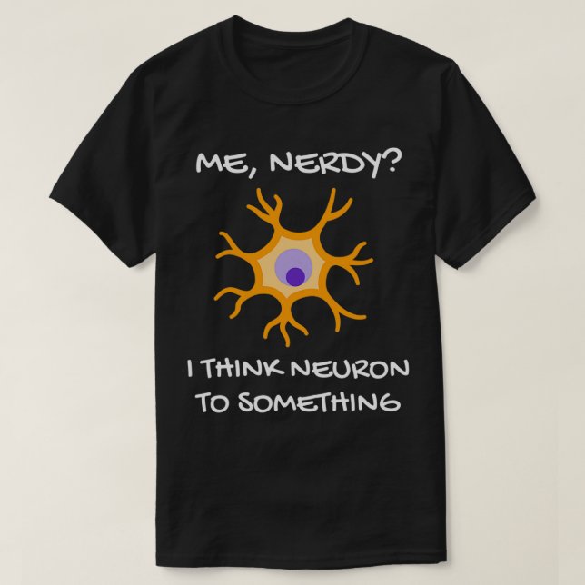 Camiseta Neuroscience Puns Neuroscience Oferece Neurose Eng (Frente do Design)