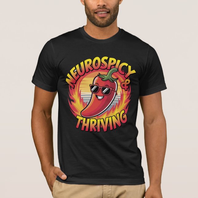 Camiseta Neurospicção e prosperidade (Frente)