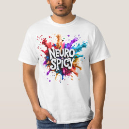 Camiseta NEUROSPICY neurodiversidade autismo tda dyslexia