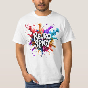 Camiseta NEUROSPICY neurodiversidade autismo tda dyslexia