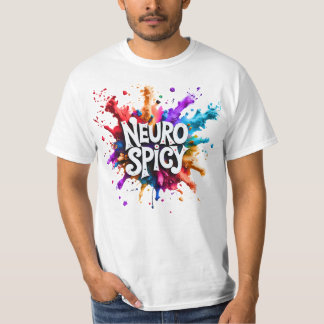 Camiseta NEUROSPICY neurodiversidade autismo tda dyslexia