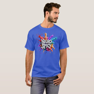 Camiseta NEUROSPICY neurodiversidade autismo tdah dislexia
