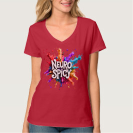 Camiseta NEUROSPICY neurodiversity autism adhd dyslexia