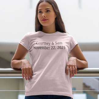 Camiseta Neutrais "Pintados por Esponja", "Bridesmaids"