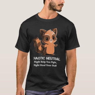 Camiseta Neutro Chaótico Pode Ajudá-Lo A Combater Pode Ro