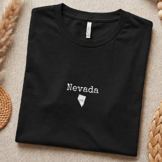 Camiseta Nevada Estado Retro Turista Simples
