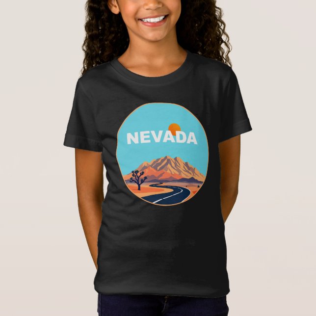 Camiseta Nevada Estados Unidos da América (Frente)