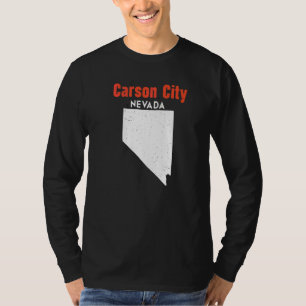 Camiseta Nevada EUA Estado América Viagem Nevadan Carson Ci