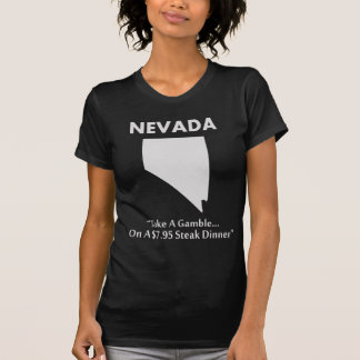 Camiseta Nevada - Faça uma Aposta... num Jantar de Bife por