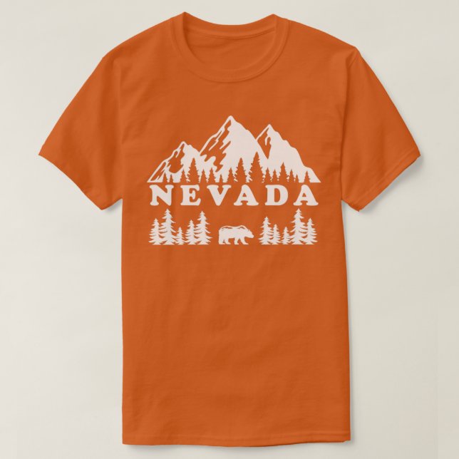 Camiseta Nevada Hiking (Frente do Design)