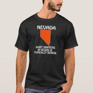 Camiseta Nevada - O que acontece em Vegas é tipicamente ben