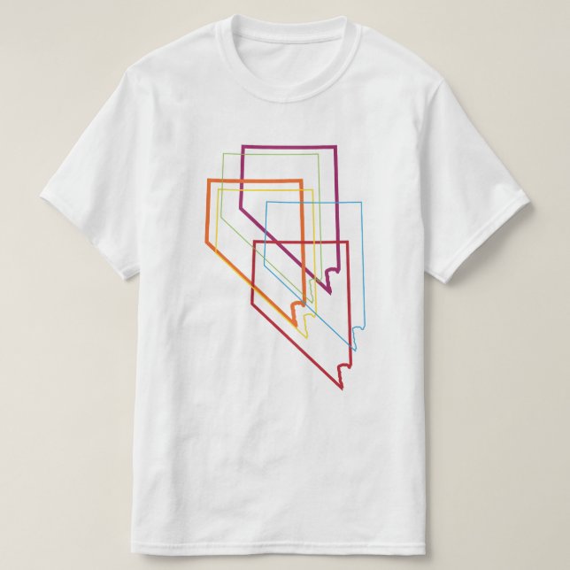 Camiseta nevada pride blur (Frente do Design)