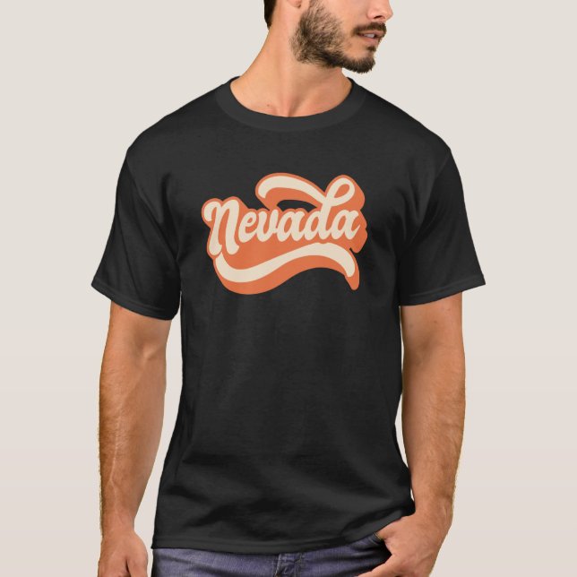 Camiseta Nevada Retro (Frente)