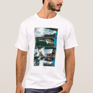 Camiseta Nevada, Yosemite, Vernal, e quedas nupciais do vé