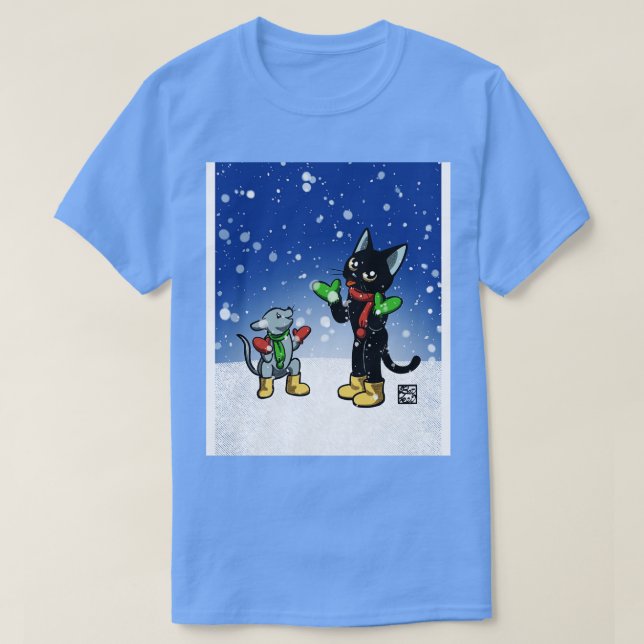 Camiseta Neve (Frente do Design)