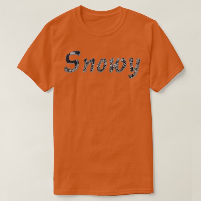 Camiseta Neve (Frente do Design)