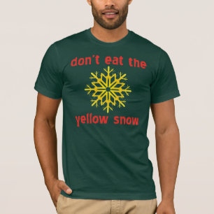 Camiseta Neve amarela