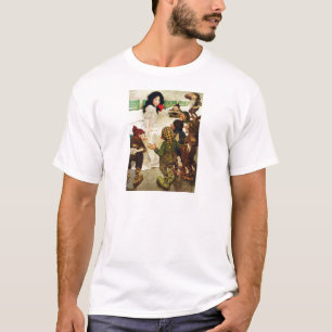 Camiseta Neve branca e os sete anões