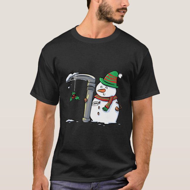 Camiseta Neve Com Anestesia Mac 3 No Natal (Frente)