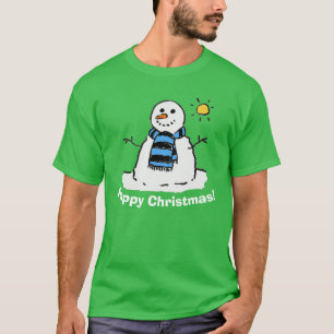 Camiseta Neve com Feliz Natal!