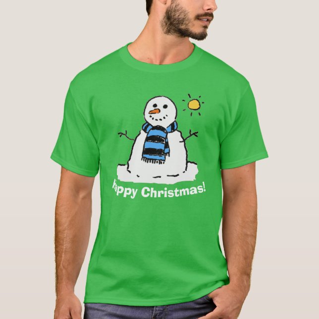 Camiseta Neve com Feliz Natal! (Frente)