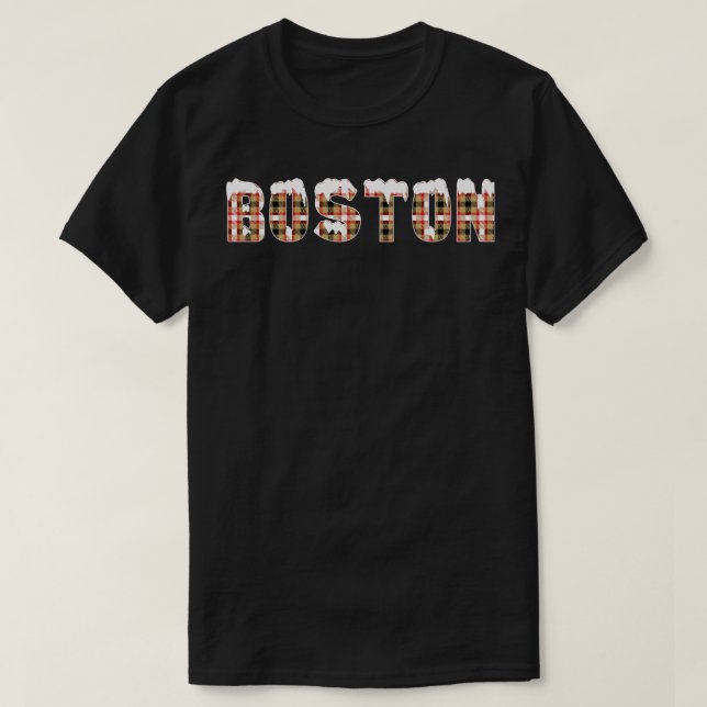 Camiseta Neve de Boston (Frente do Design)