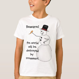 Camiseta Neve de Natal engraçada