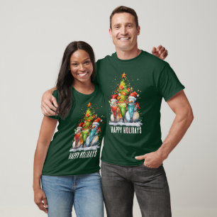 Camiseta Neve de Natal festivo