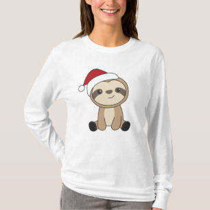 Camiseta Neve de Natal Lenta Animais de inverno