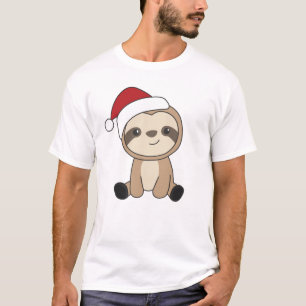 Camiseta Neve de Natal Lenta Animais de inverno