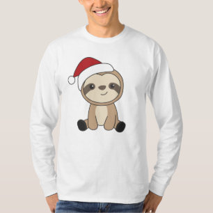 Camiseta Neve de Natal Lenta Animais de inverno