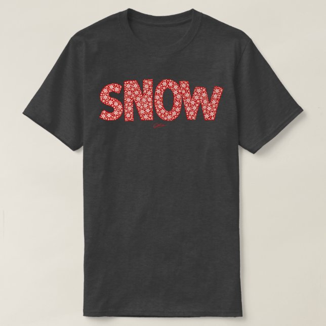 Camiseta Neve do JCombs (Frente do Design)