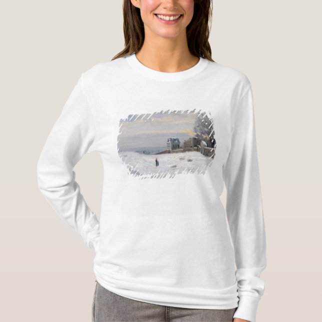 Camiseta Neve em Montmartre, 1869 (Frente)