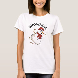 Camiseta Neve Engraçado Torneira Neve